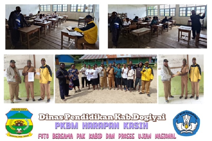 PKBM Harapan Kasih Dogiyai Gelar Ujian Kelulusan Angkatan Pertama Program Paket A, B, dan C